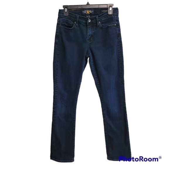 Lucky Brand Dark Blue Denim Sofia Boot Cut Jeans - Picture 1 of 8